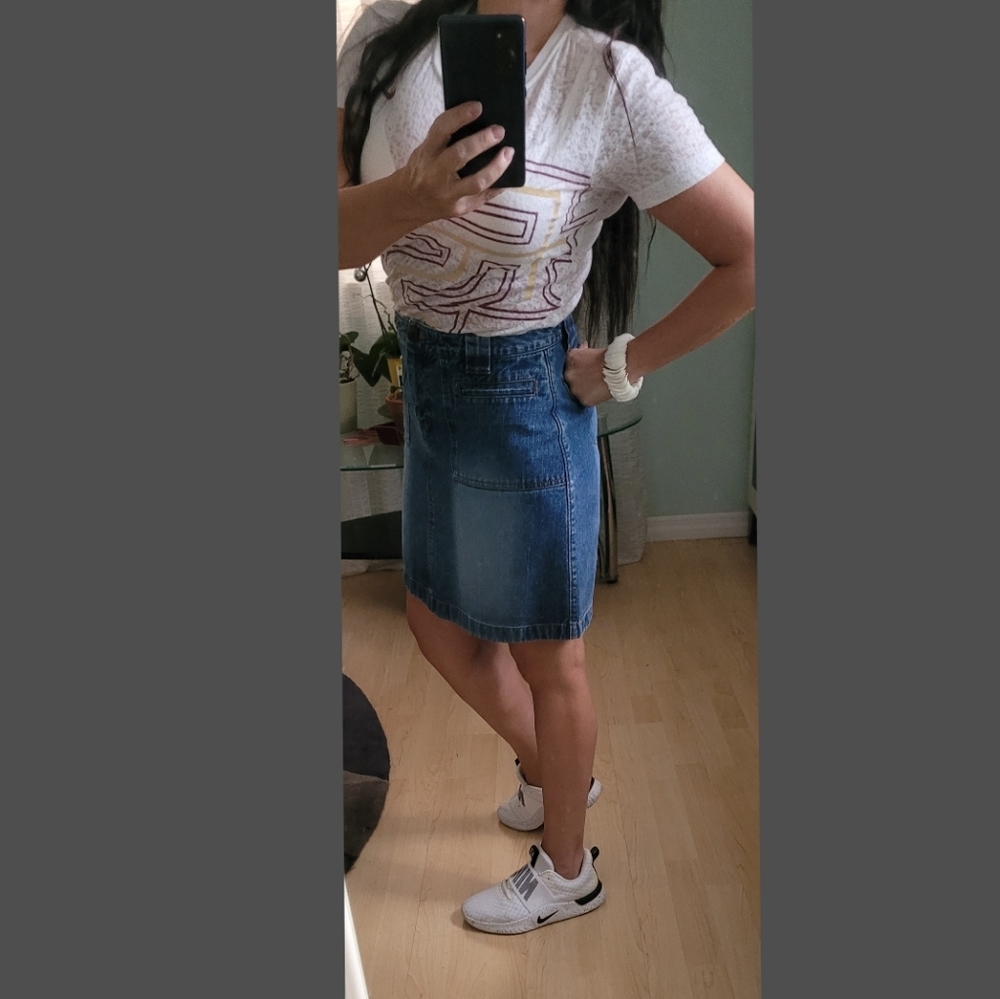 Denim mini Skirt ❤